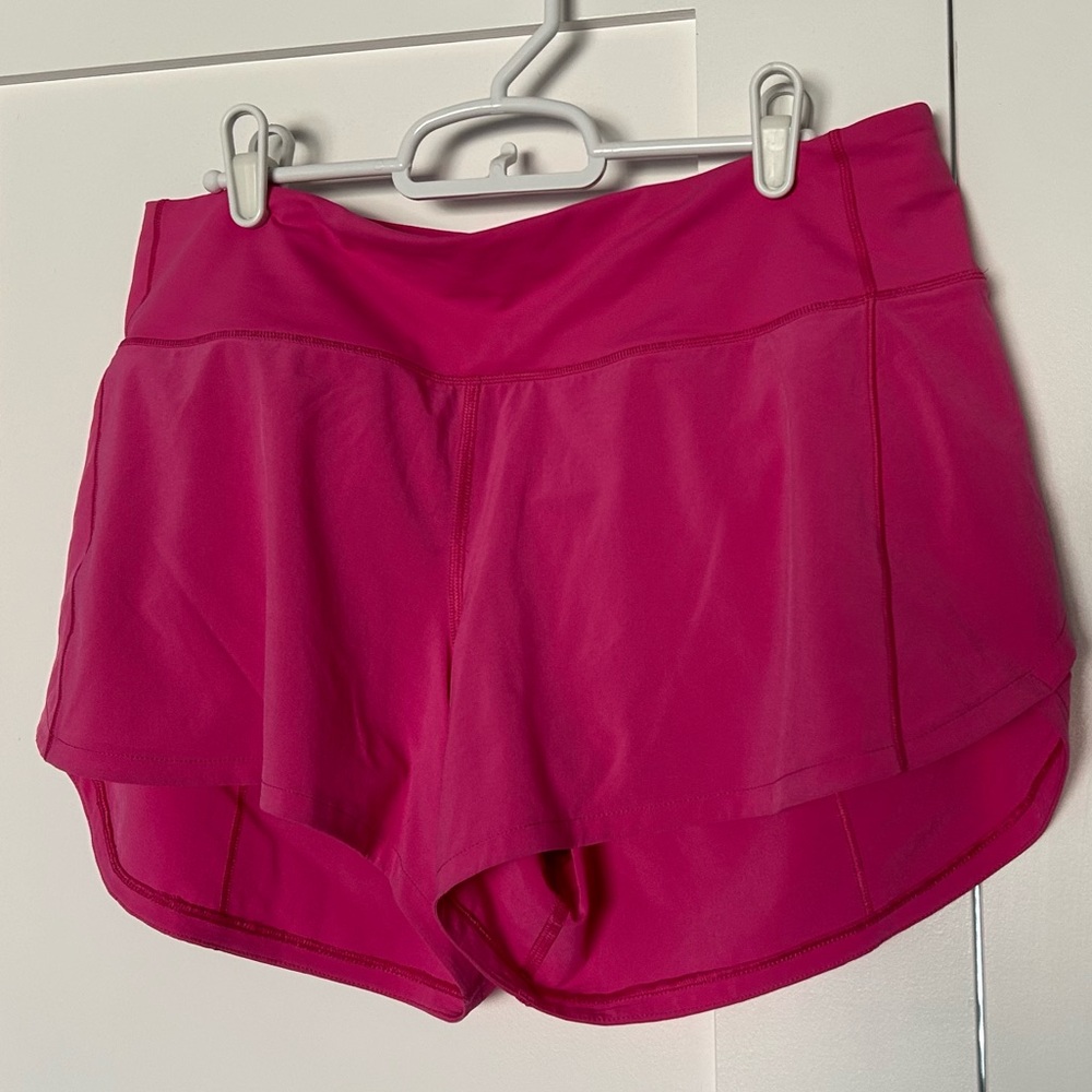 Women's Pink Lululemon Shorts, 10